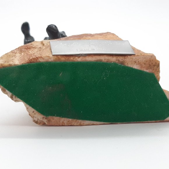 Isaac Jeheskel Dancing Rabbi Sterling Silver Statue - Picture 9 of 11